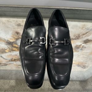 Salvatore Ferragamo Men’s shies Size 12 Black